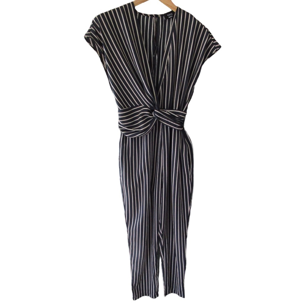 VICI Striped  Jumpsuit